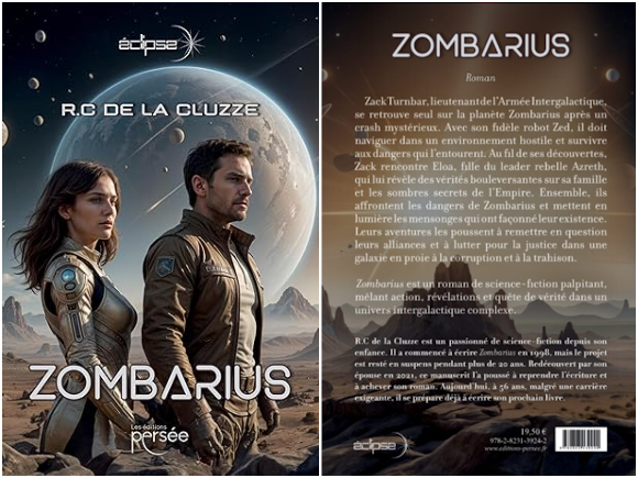 Couverture Zombarius Roman Science-fiction - Zombarius - RC de La Cluzze