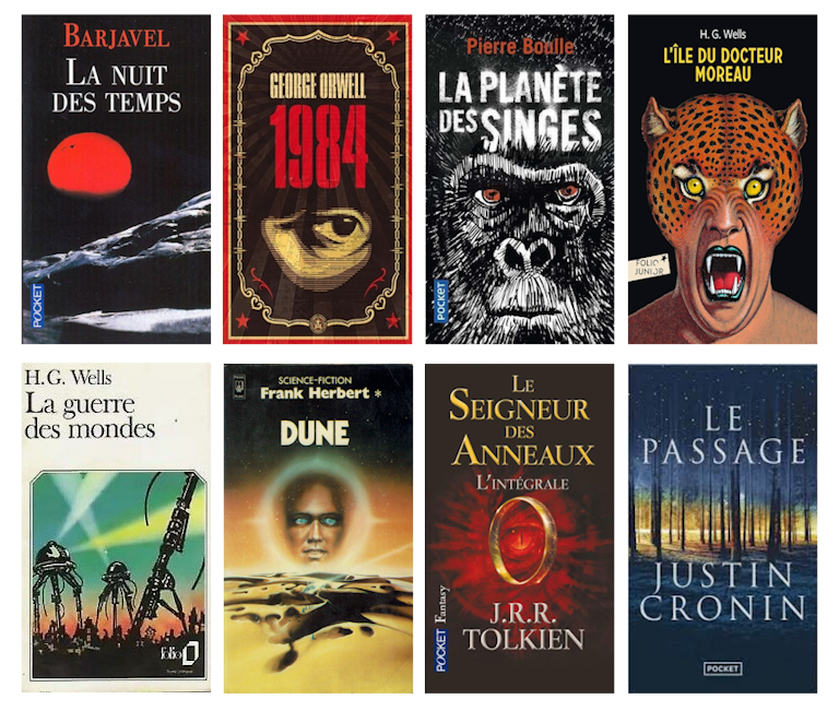 Mes livres de référence RC de La Cluzze - Auteur de romans de science-fiction et de fantasy